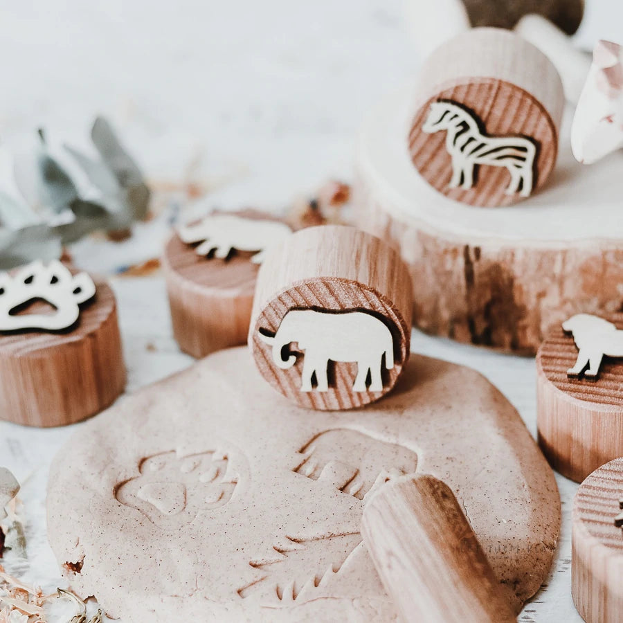 Let Them Play - Wooden Stampers Wild