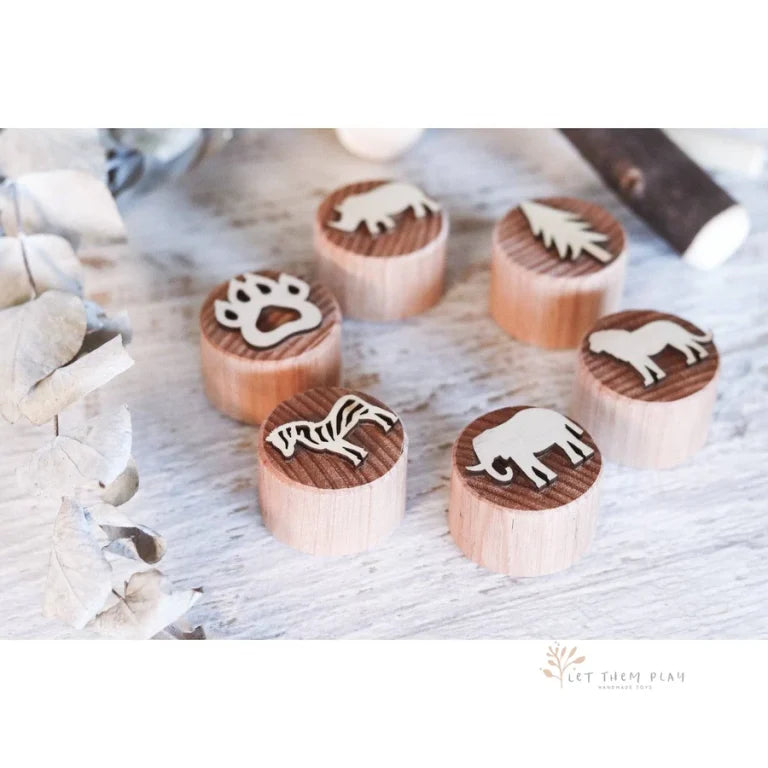 Let Them Play - Wooden Stampers Wild