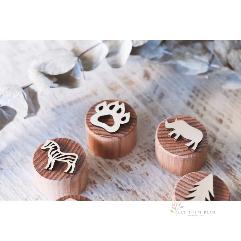 Let Them Play - Wooden Stampers Wild