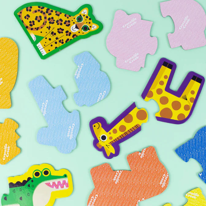 Crocodile Creek - Puzzle 10x2pcs Lets Begin - Jungle