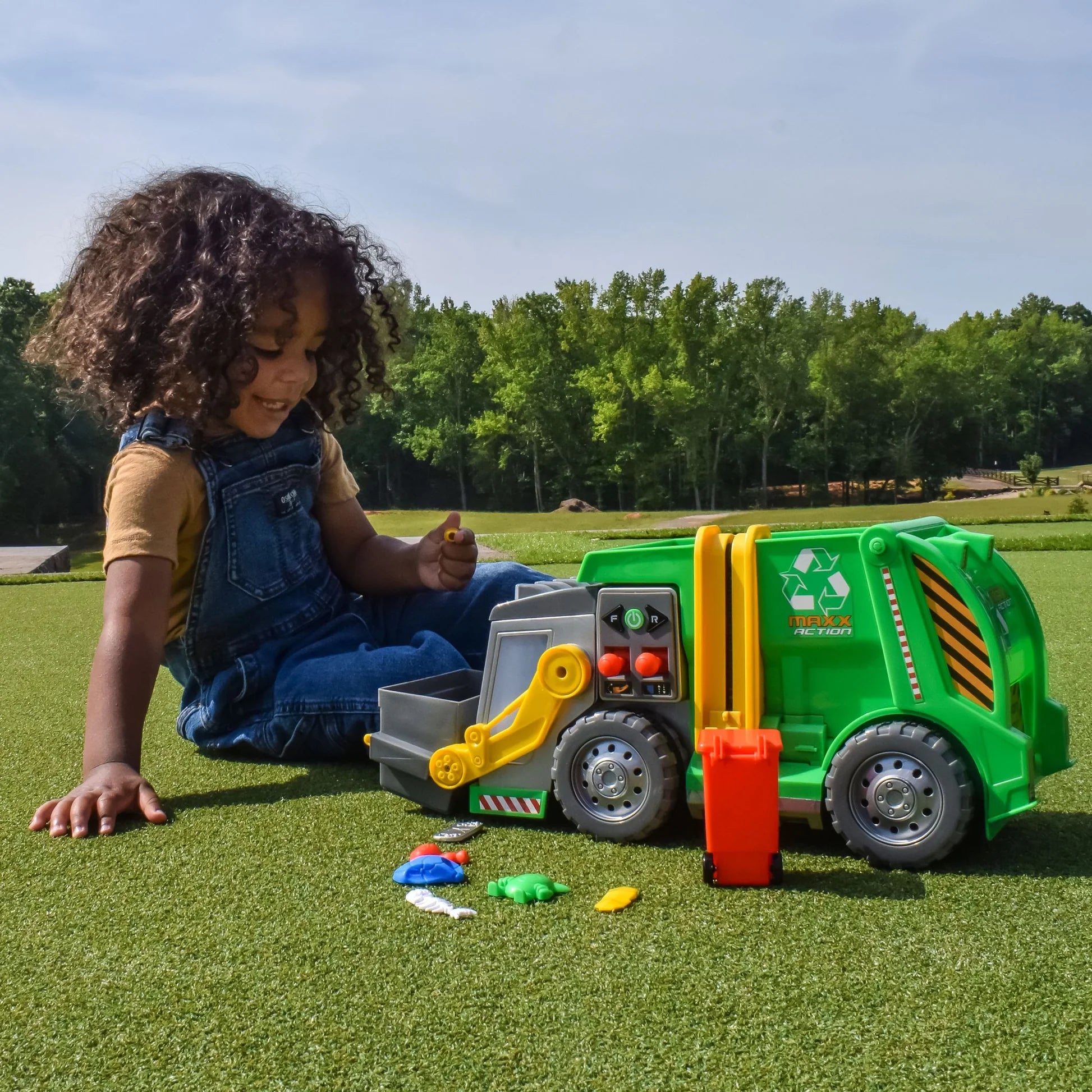 Tomy - Maxx Action Rubbish Truck