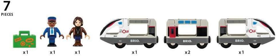 BRIO - TGV High Speed Train 7 pieces