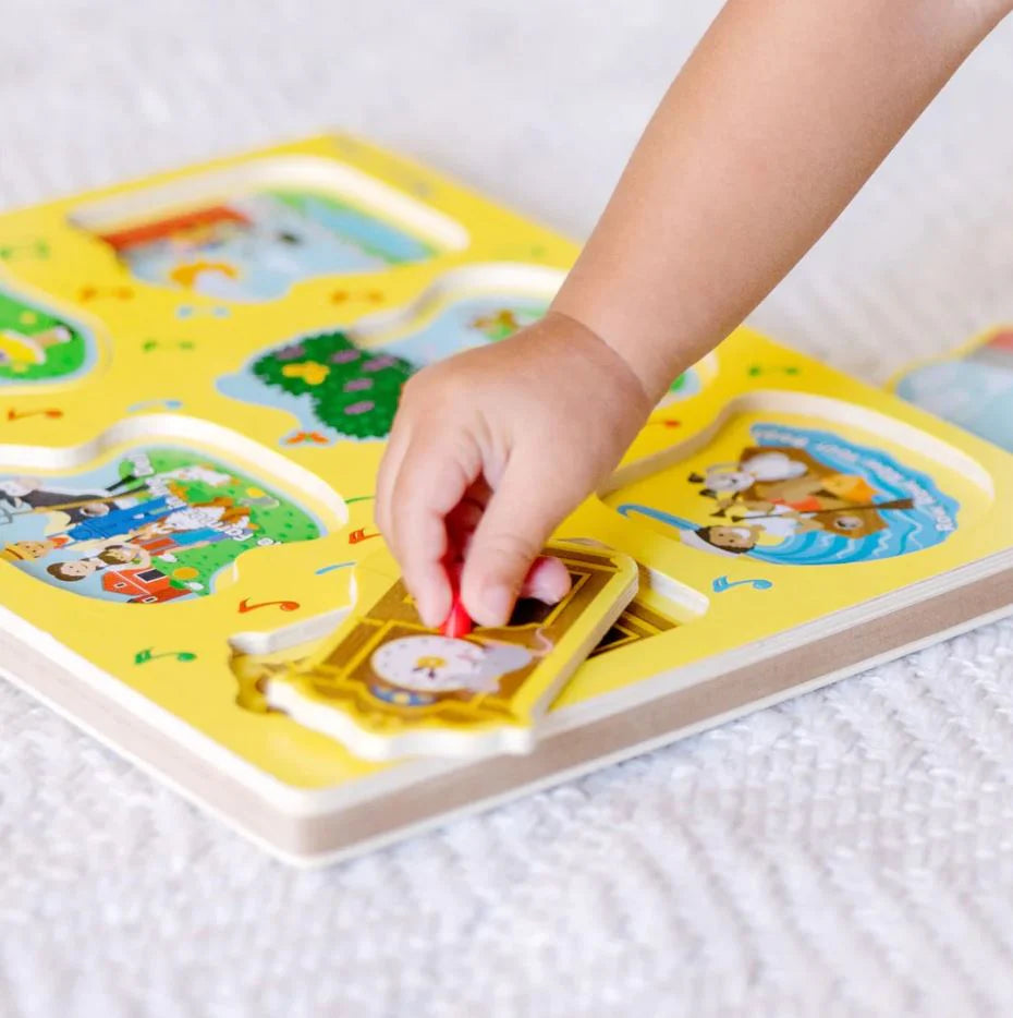 Melissa & Doug - Sing-Along Nursery Rhymes 1 Song Puzzle - 6pc