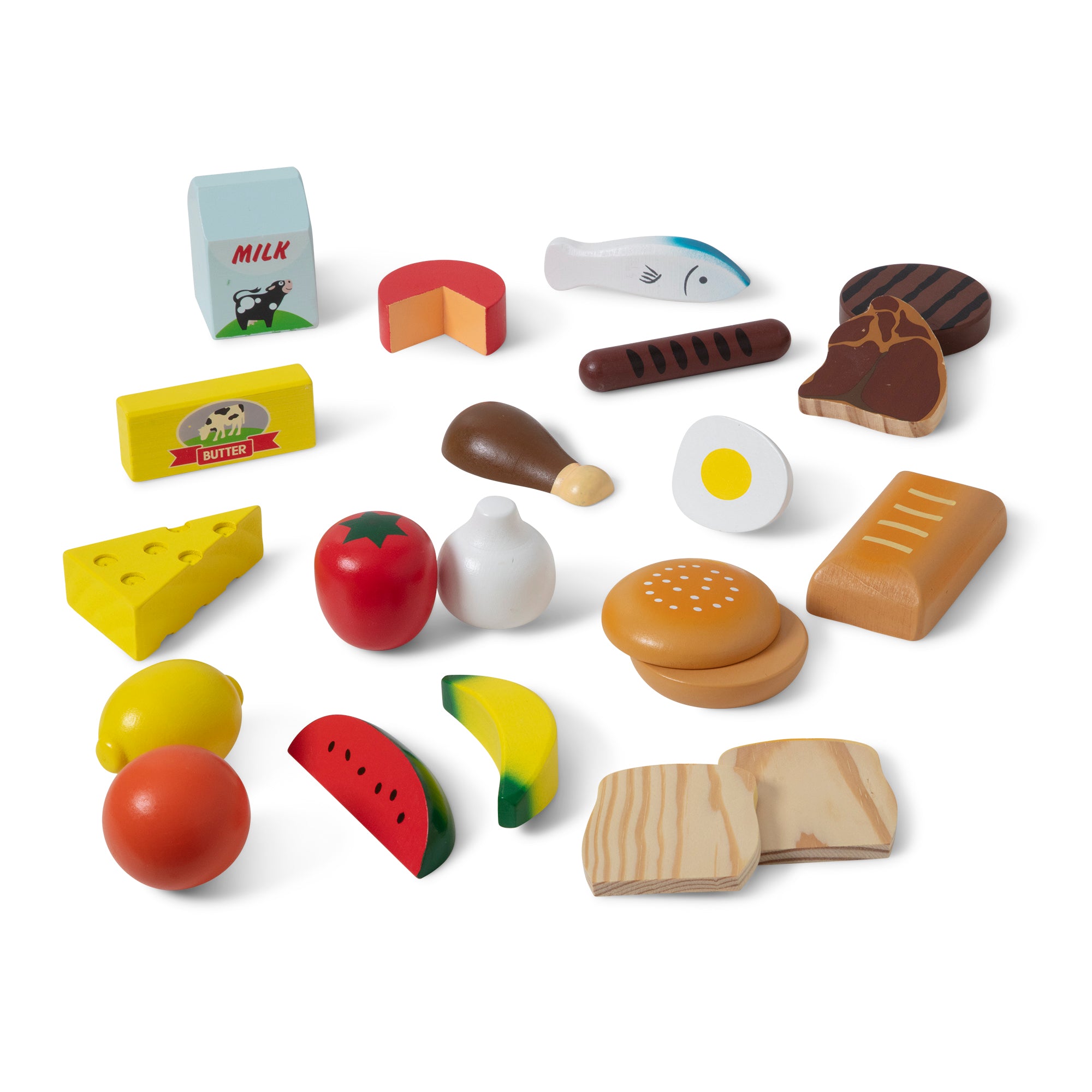 Melissa & Doug - Wooden Food Groups