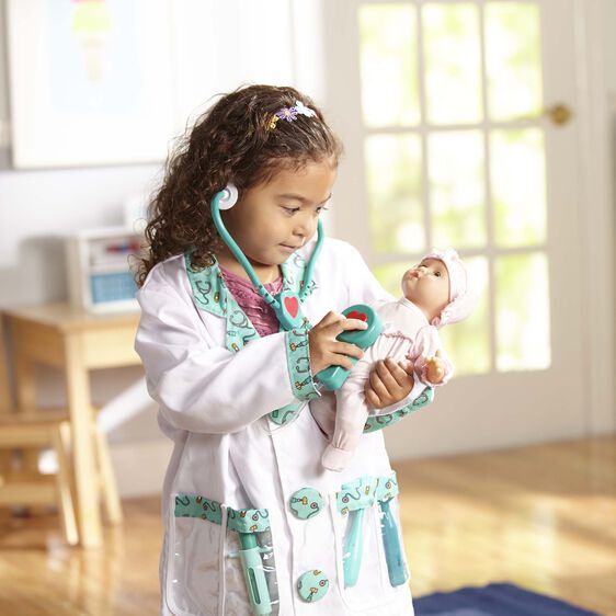 Melissa & Doug - Doctor Role Play Costume Set