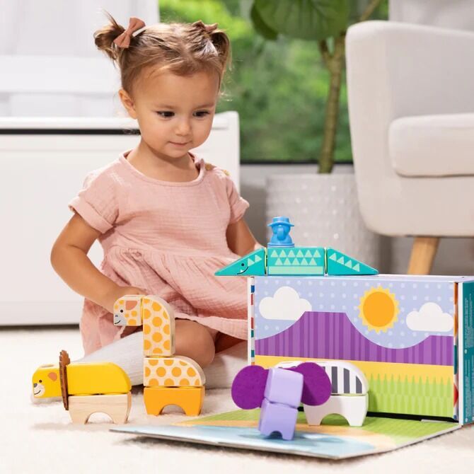 Melissa & Doug - Blockables Safari Play Set