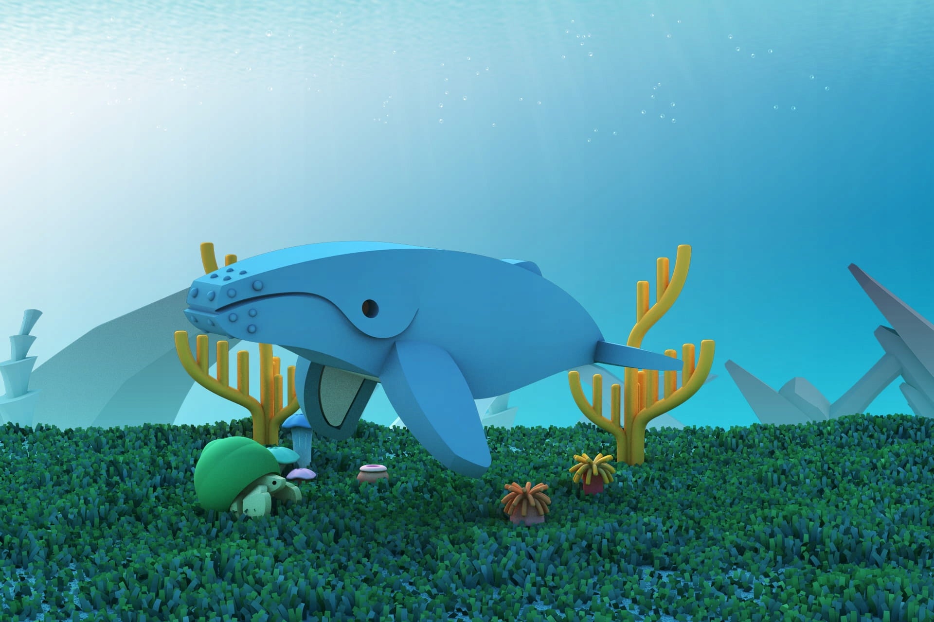 HALFTOYS - Ocean (Humpback Whale)