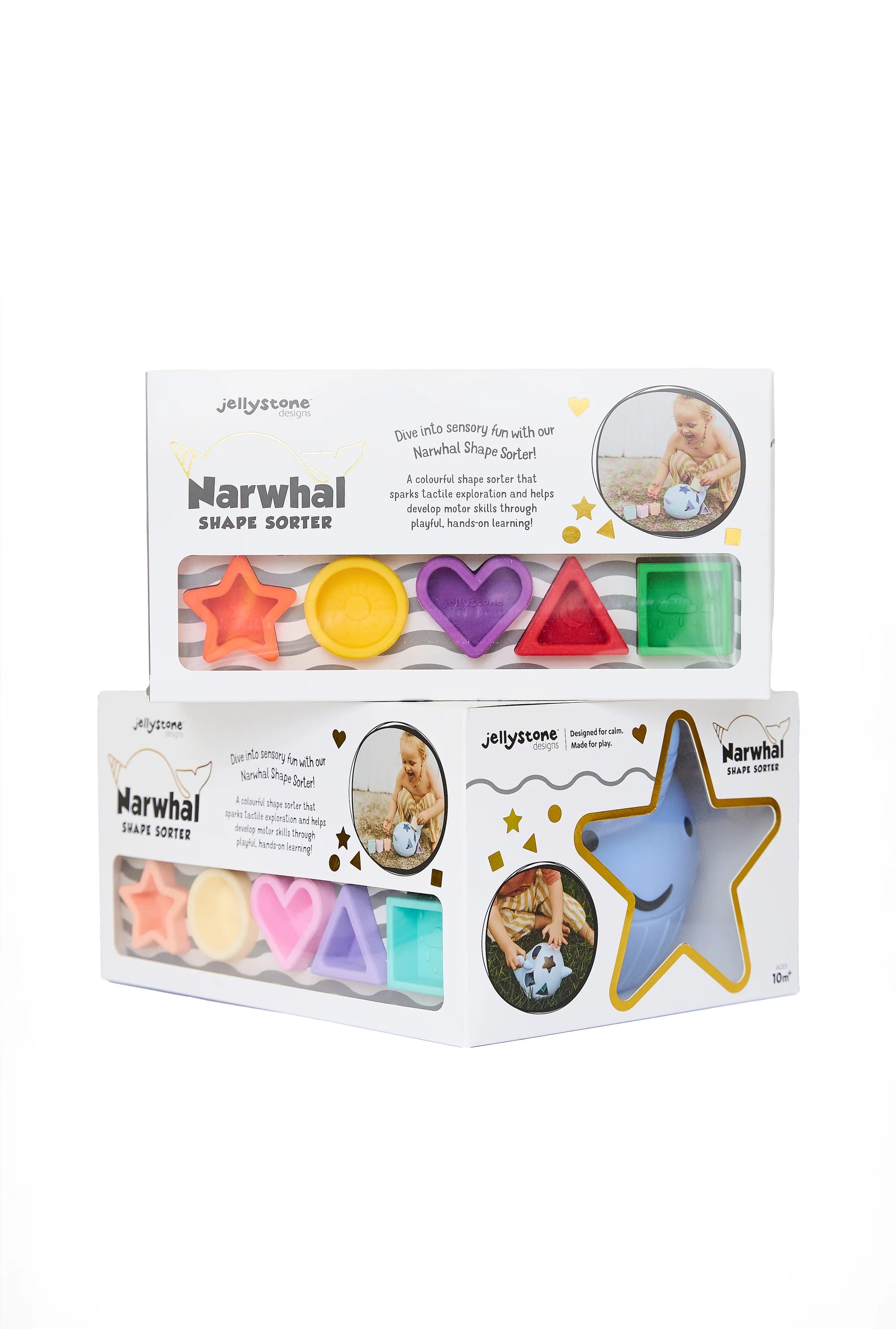 Jellystone - Narwhal Bright Shape Sorter