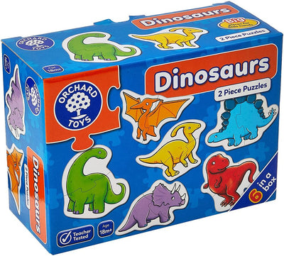 Orchard - 6 x 2Pc Dinosaur Puzzles