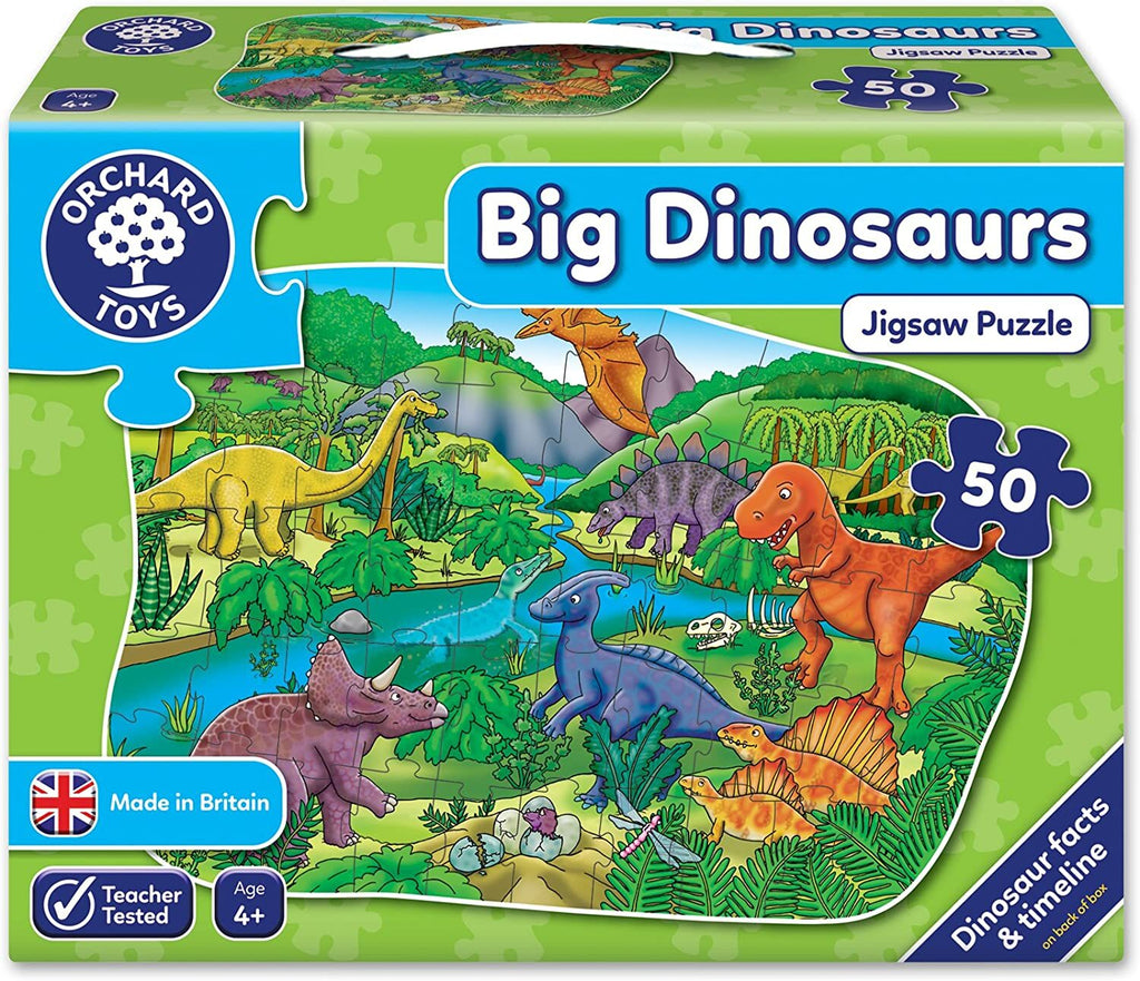 Orchard - 50Pc Big Dinosaur Shaped Puzzle