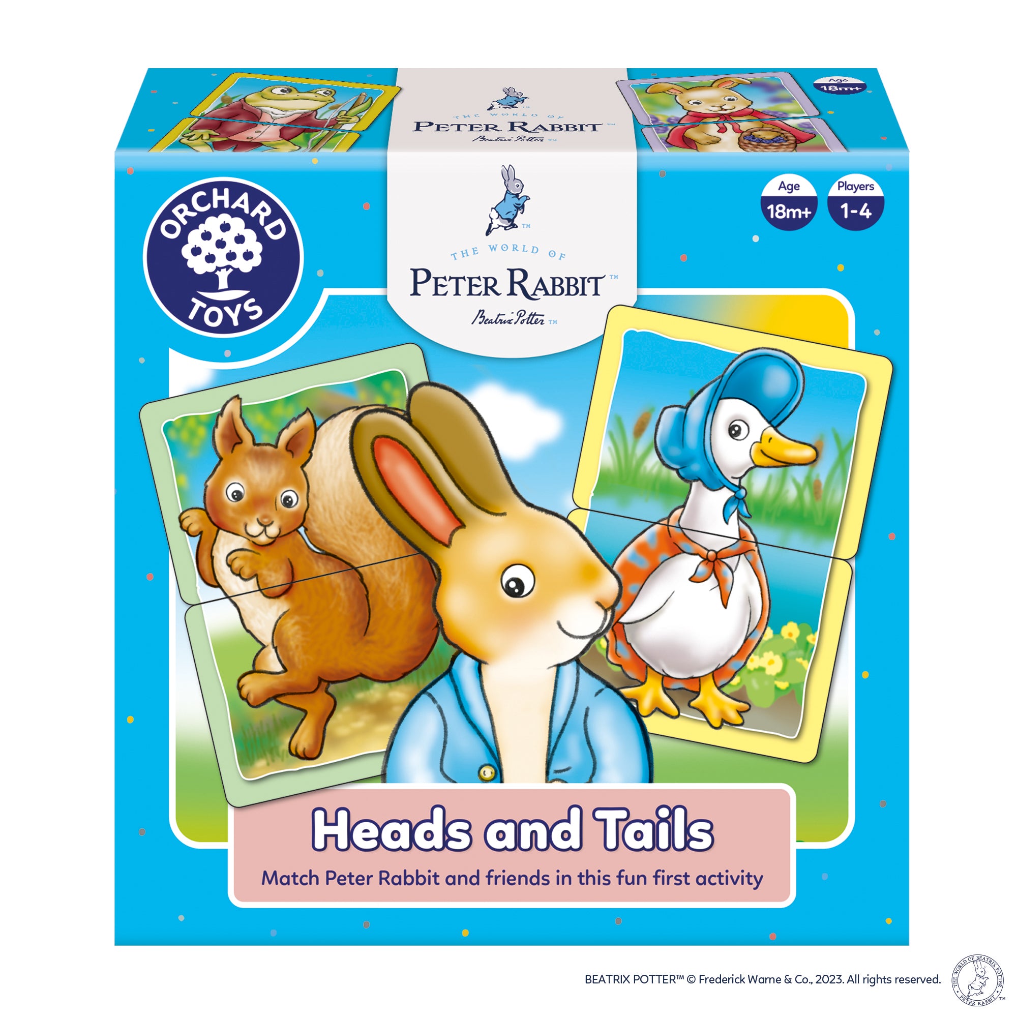 Orchard Peter Rabbits - Heads & Tails