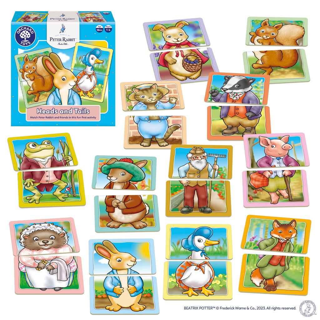 Orchard Peter Rabbits - Heads & Tails