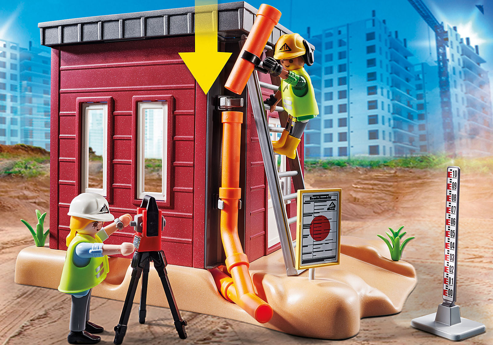Playmobil - City Action Const Mini Excavator 70443