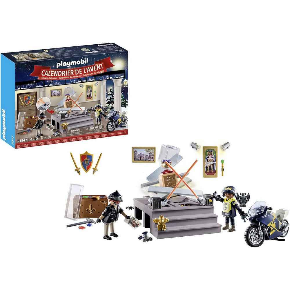 Playmobil - Advent Calendar Police Museum Theft (71347)