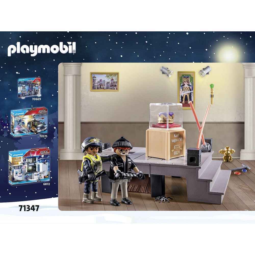 Playmobil - Advent Calendar Police Museum Theft (71347)