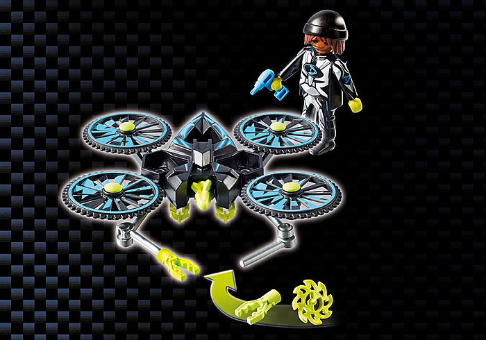 Playmobil - Agents Dr. Drones Command Base 9250