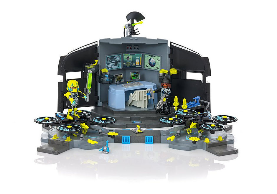 Playmobil - Agents Dr. Drones Command Base 9250