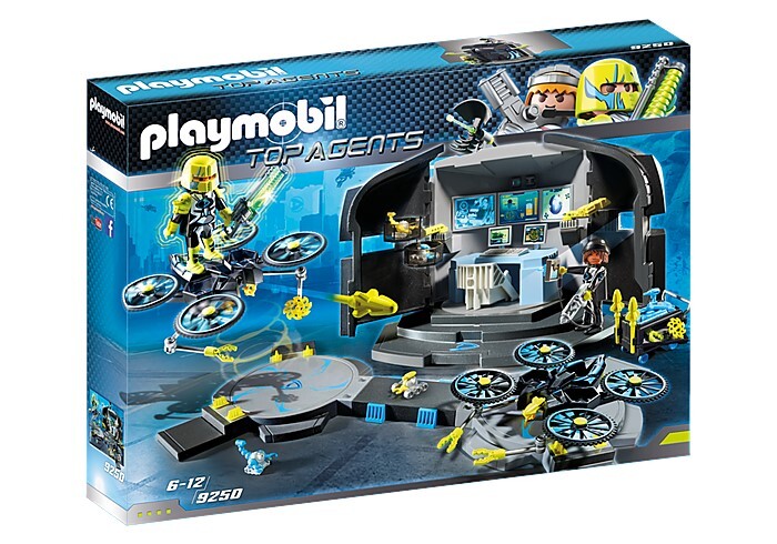 Playmobil - Agents Dr. Drones Command Base 9250