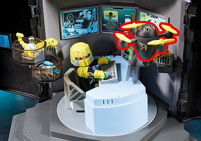 Playmobil - Agents Dr. Drones Command Base 9250