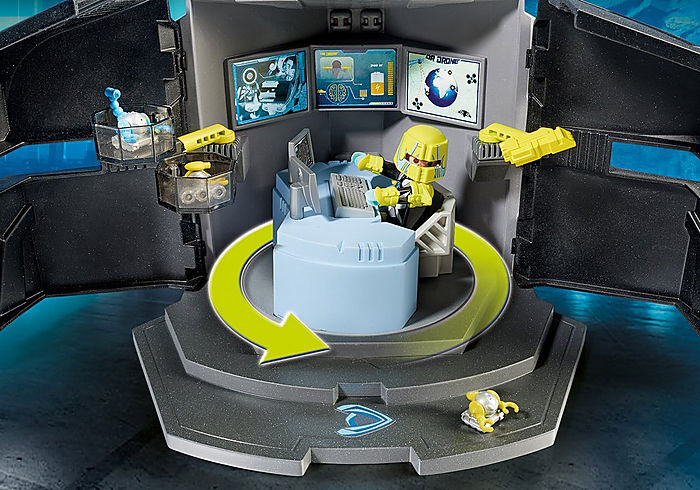 Playmobil - Agents Dr. Drones Command Base 9250