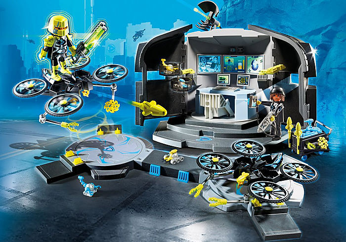 Playmobil - Agents Dr. Drones Command Base 9250