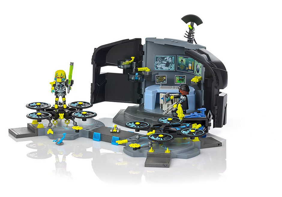 Playmobil - Agents Dr. Drones Command Base 9250