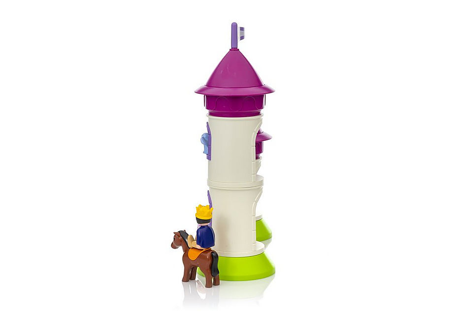 Playmobil - 1.2.3 Castle With Stackable Towers 9389