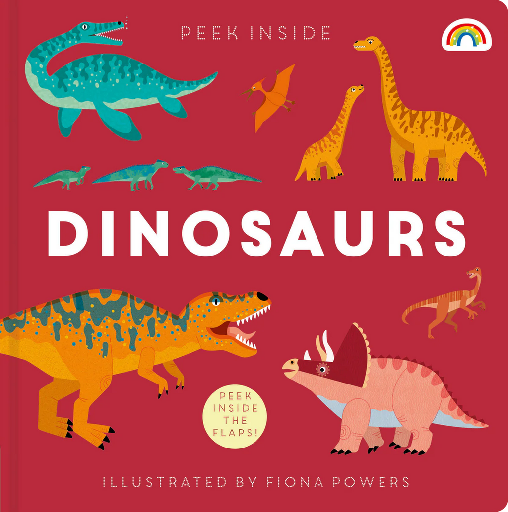 Peek Inside Dinosaurs Book