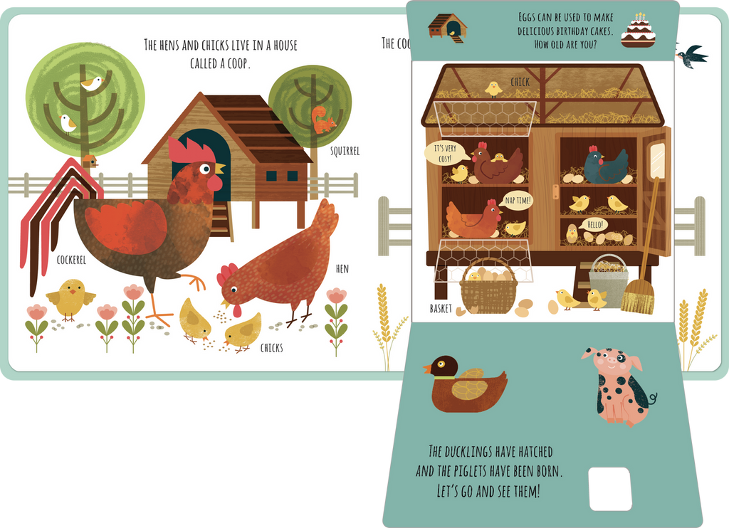 Peek Inside The Farm Book