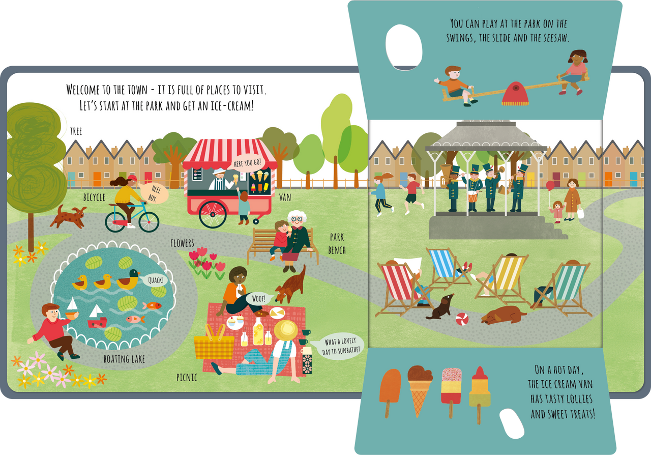 Peek Inside The Town Book