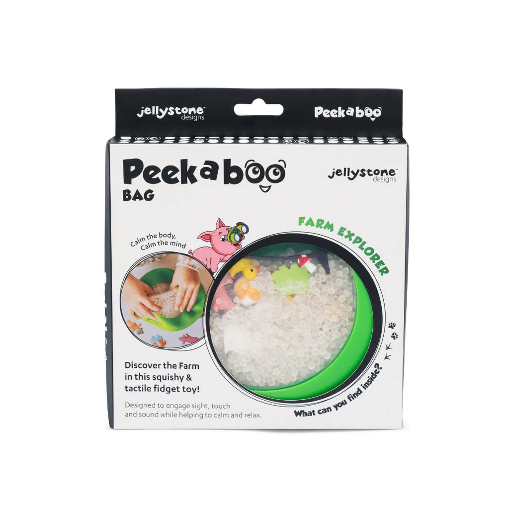 Jellystone - Peekaboo Sensory Bag Farm