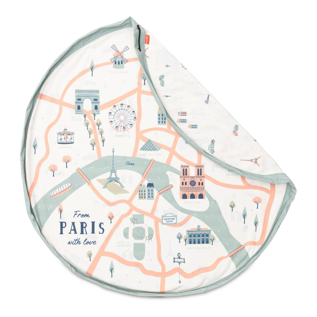 Play&Go - Toy Storage Bag - Paris Map