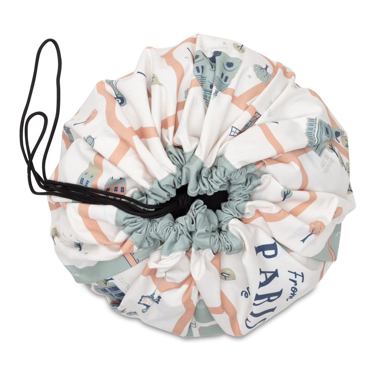 Play&Go - Toy Storage Bag - Paris Map