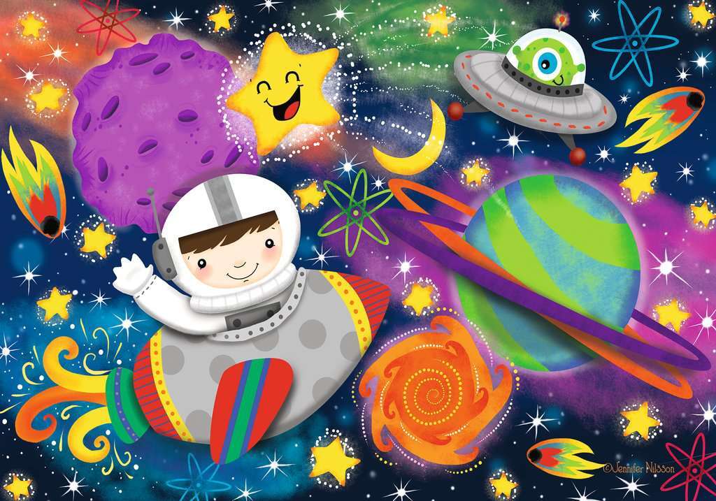 Ravensburger - 24Pc Space Rocket Puzzle