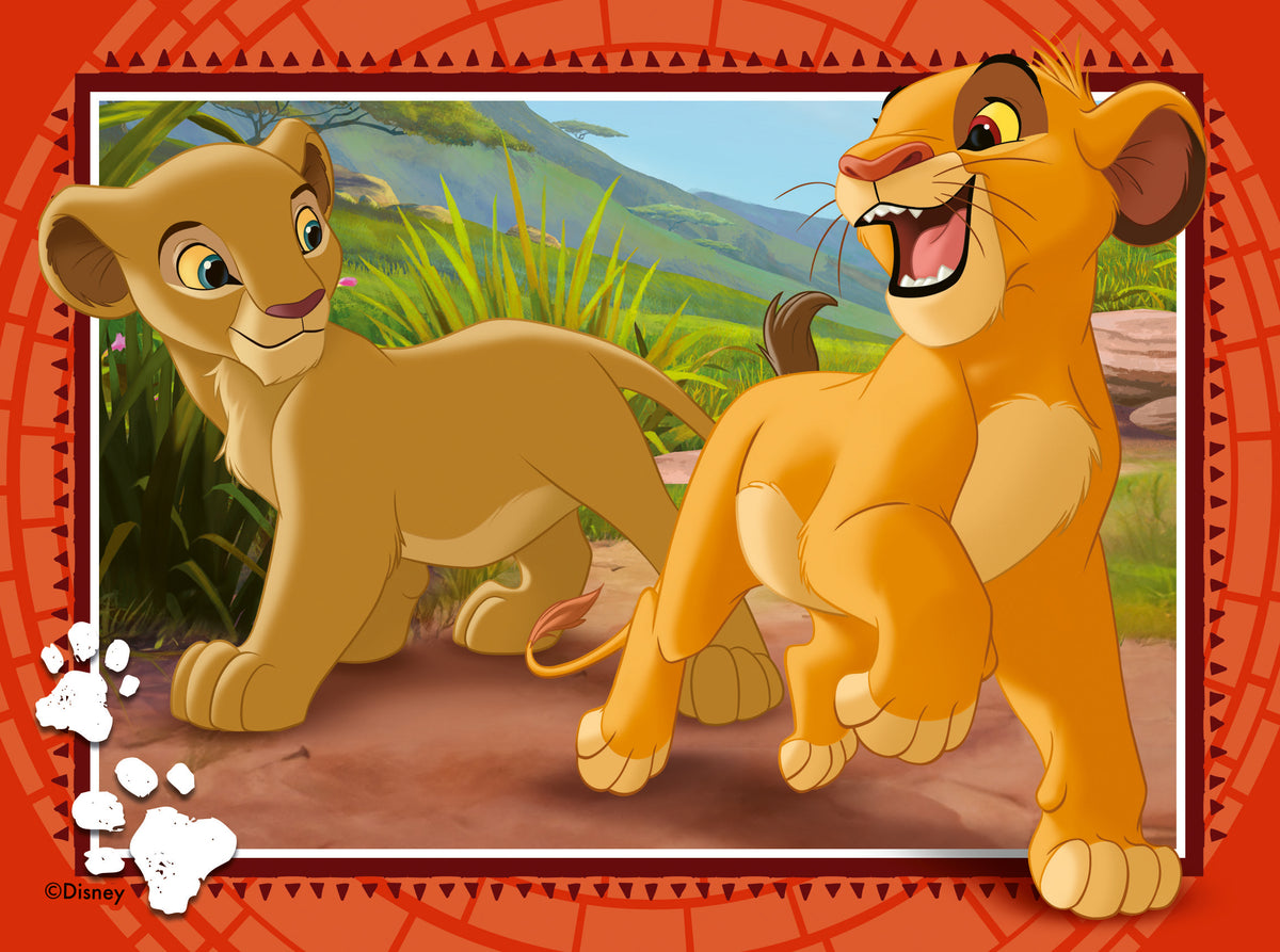 Ravensburger - Disney Lion King 12,16, 20 and 24pc Puzzle