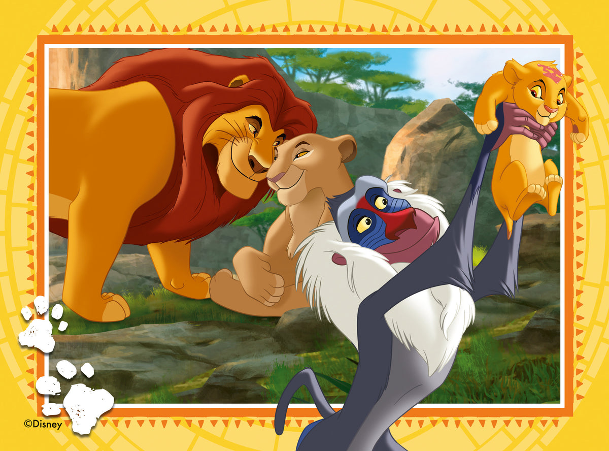Ravensburger - Disney Lion King 12,16, 20 and 24pc Puzzle