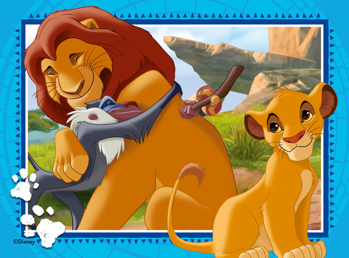 Ravensburger - Disney Lion King 12,16, 20 and 24pc Puzzle