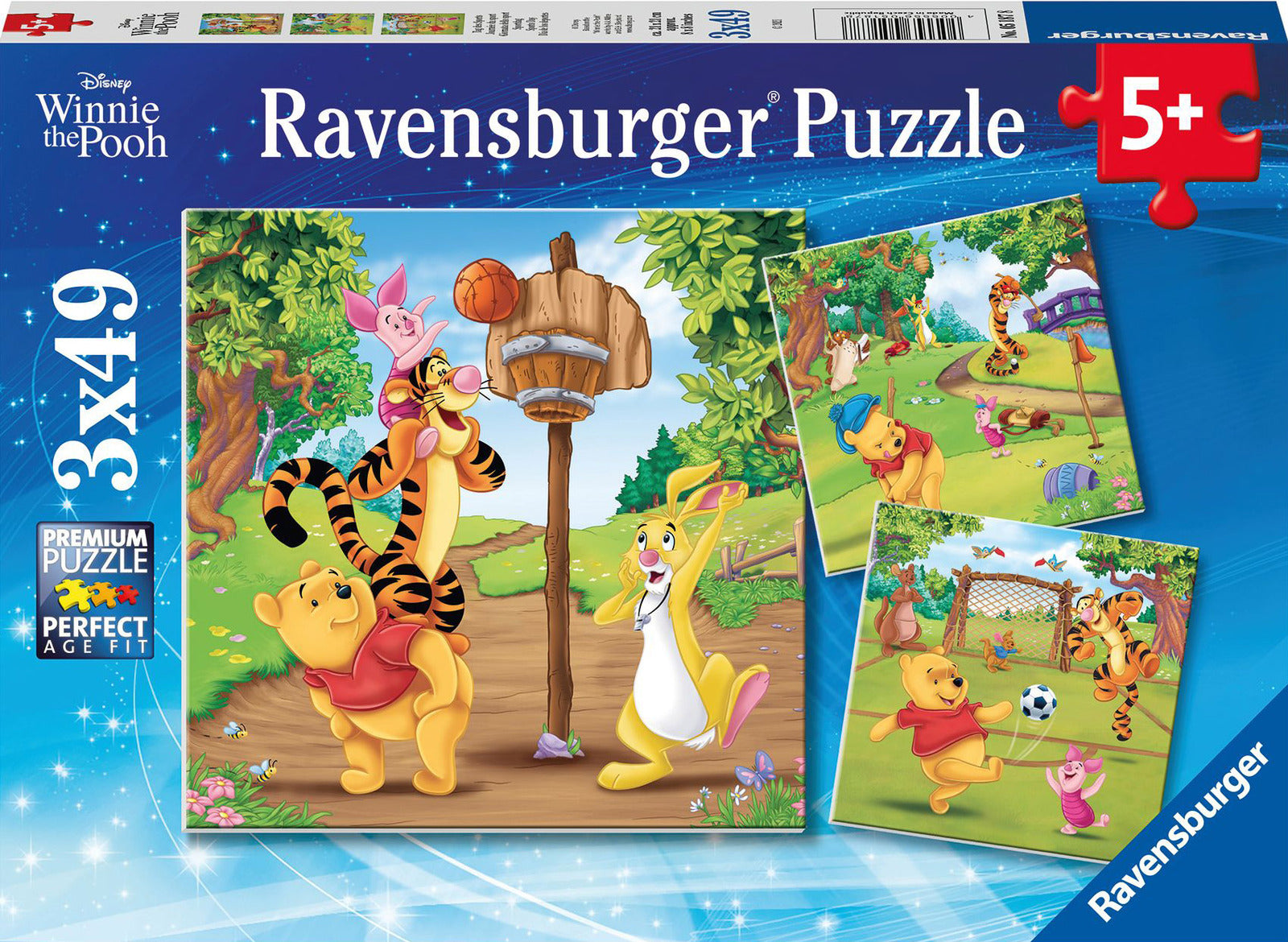 Ravensburger - 3 x 49Pc Disney Sports Days Puzzle