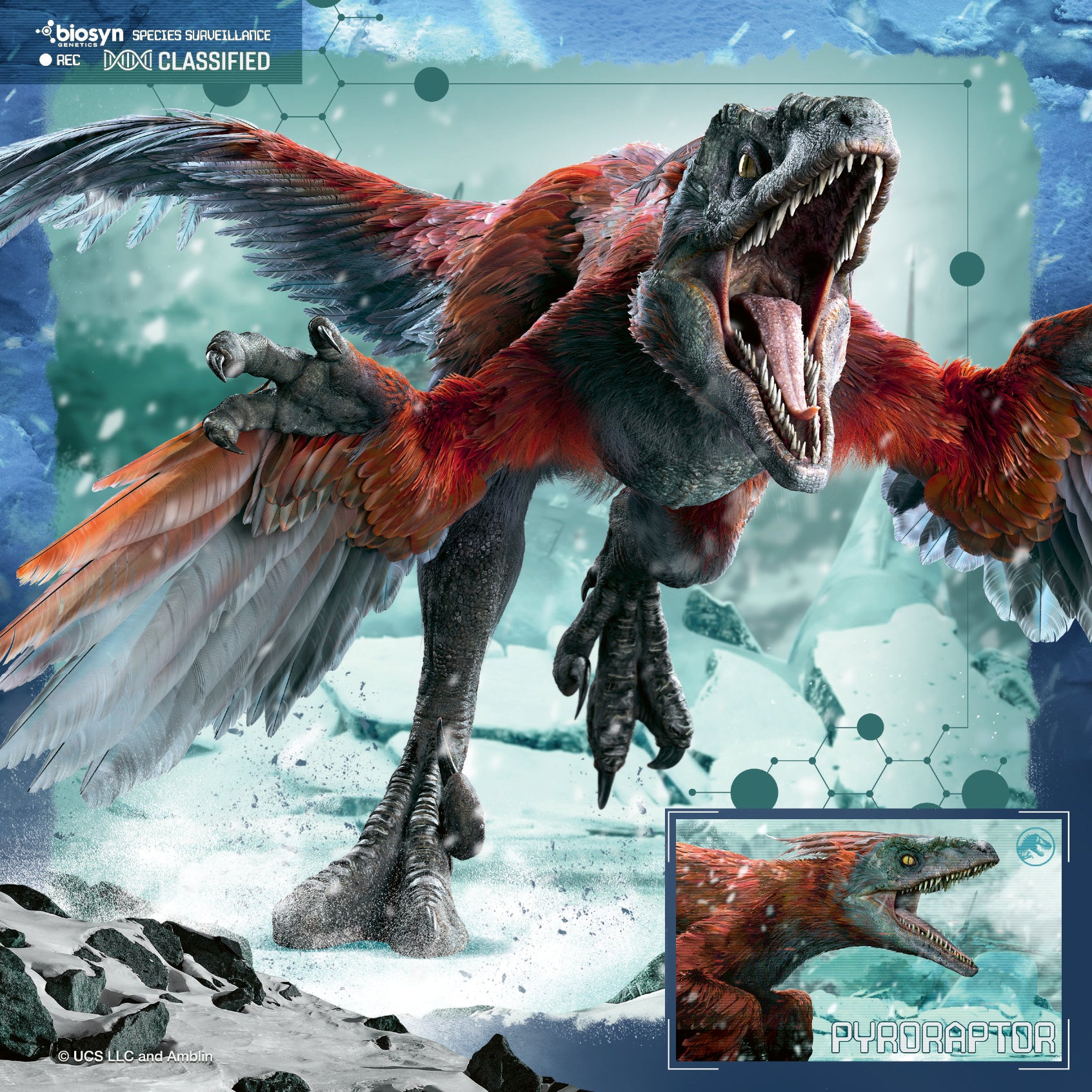 Ravensburger - Jurassic World Domination Puzzle 3x49pc