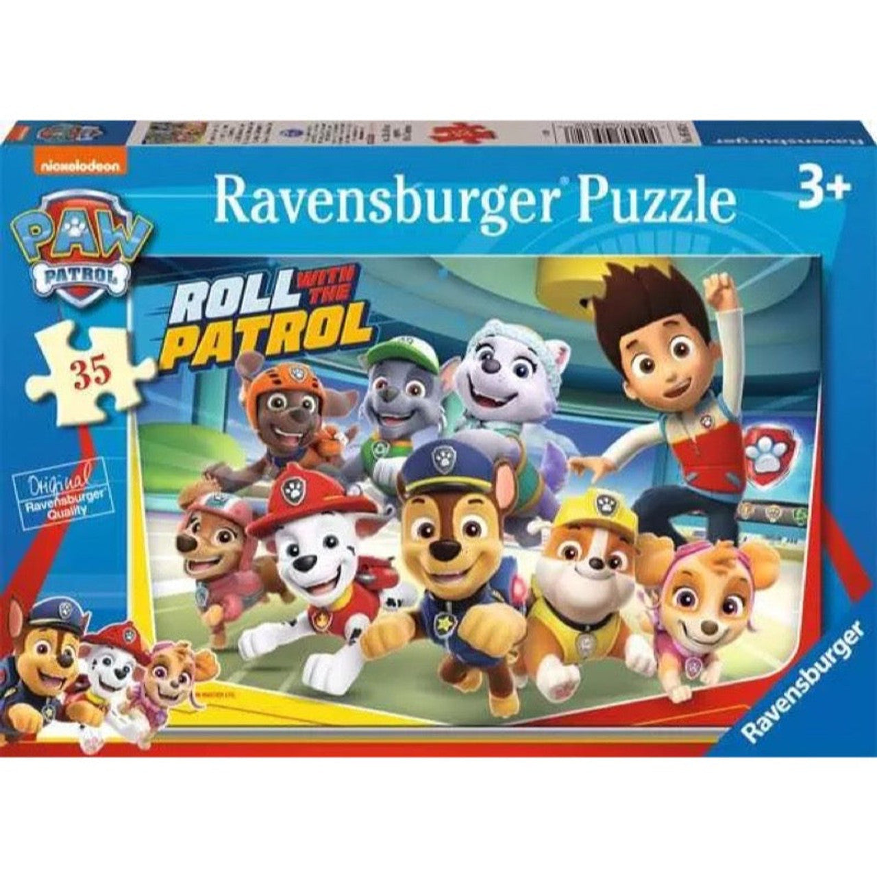 Ravensburger - 35pc Paw Patrol Roll with The Patrol Puzzle