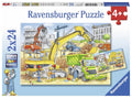 Ravensburger - 2 x 24Pc Hard at Work Puzzle