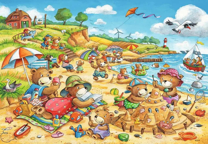 Ravensburger - 2 x 24Pc Seaside Holiday Puzzle