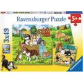 Ravensburger - 3 x 49pc Cats And Dogs Puzzle