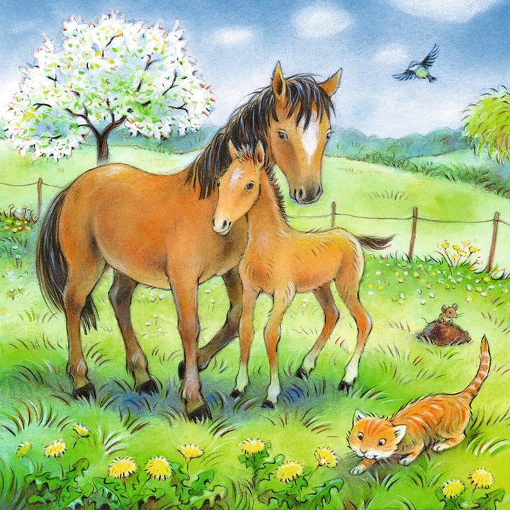 Ravensburger - 3 x 49Pc Cuddle Time Puzzle
