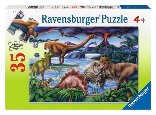 Ravensburger - 35Pc Dinosaur Playground Puzzle