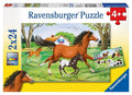 Ravensburger - 2 x 24Pc World of Horses Puzzle