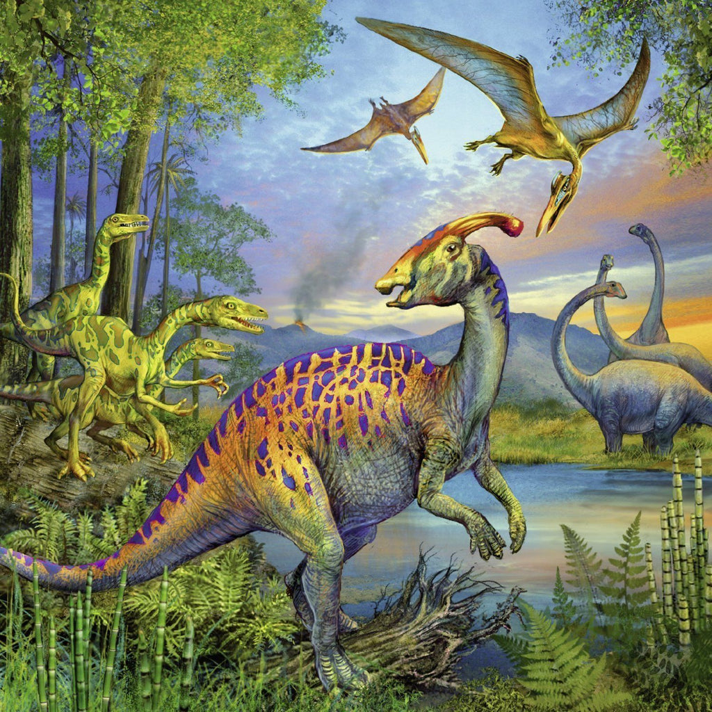 Ravensburger - 3 x 49Pc Dinosaur Fascination Puzzle