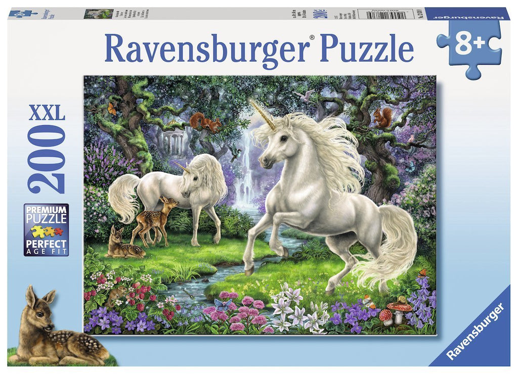 Ravensburger - 200Pc Mystical Unicorns Puzzle