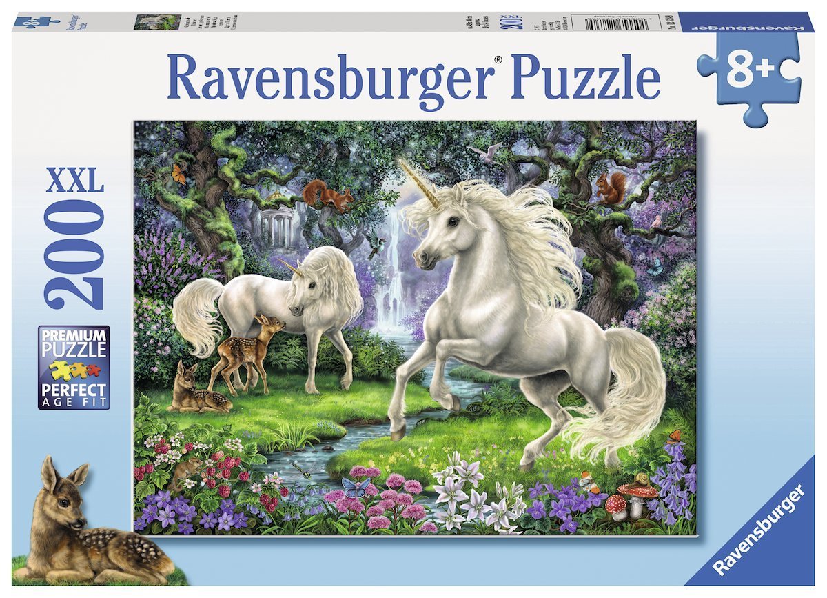 Ravensburger - 200Pc Mystical Unicorns Puzzle
