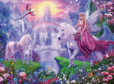 Ravensburger - 200Pc Unicorn Kingdom Puzzle